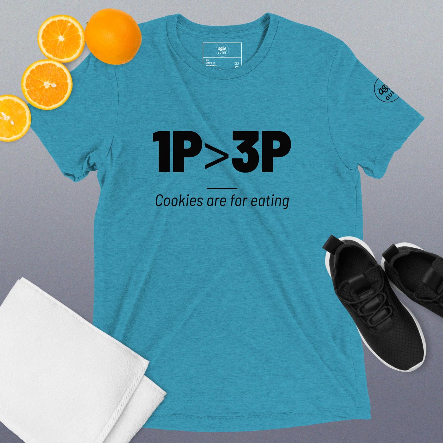 1P is Greater than 3P Short sleeve t-shirt