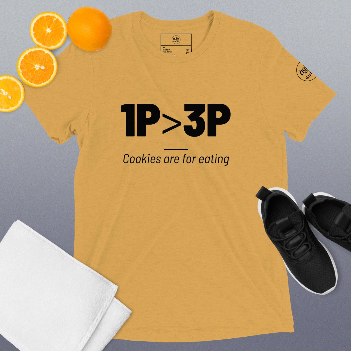 1P is Greater than 3P Short sleeve t-shirt